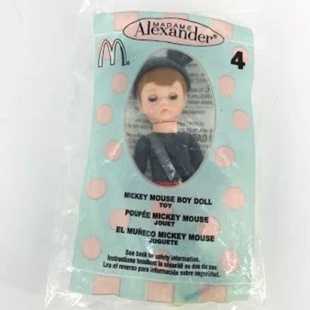 Madame Alexander Mickey Mouse Boy Doll McDonald's Mouseketeer